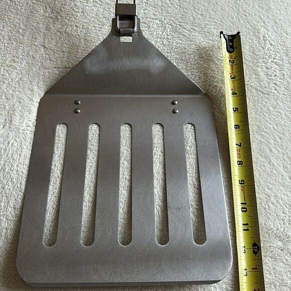 Mr. BBQ Stainless Steel Oversized Spatula with Folding Handle camping tailgate - Picture 10 of 10